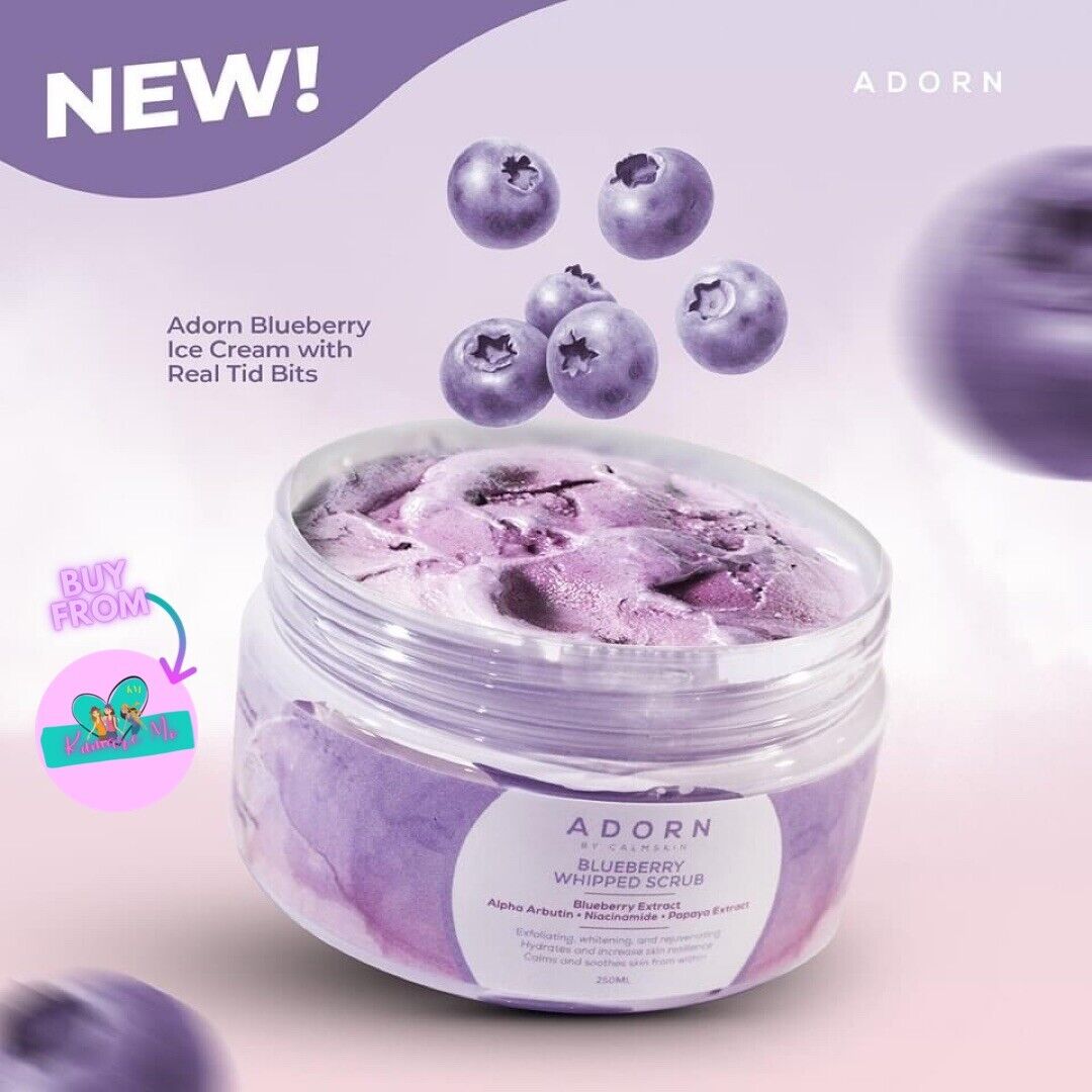 Adorn Blueberry Whipped Scrub 250ml