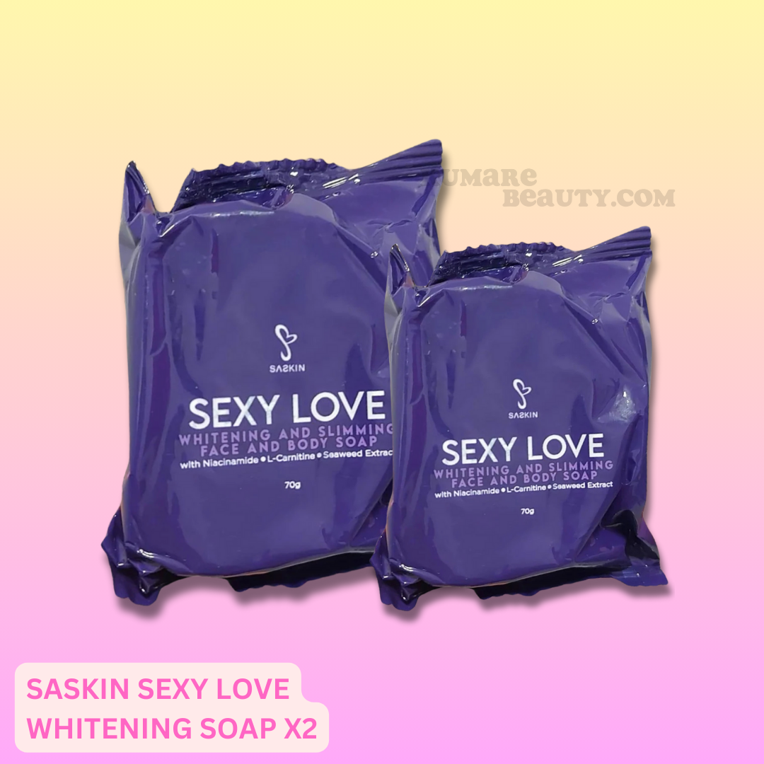 Saskin Sexy Love Whitening Soap x2