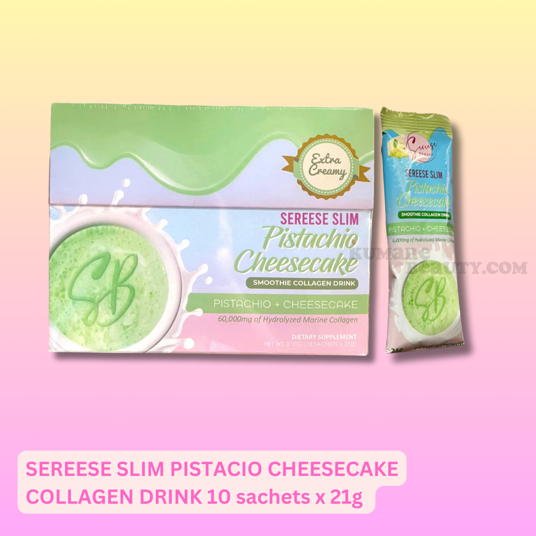 Sereese Slim Pistachio Cheesecake Collagen Drink 10 sachets x 21g