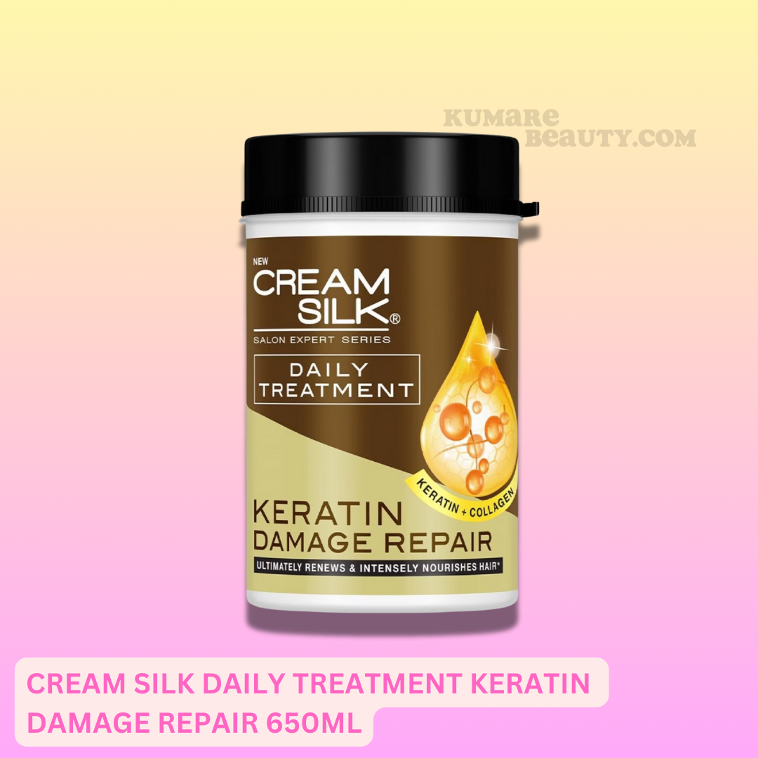 Cream Silk Daily Treatment Keratin Damage Repair 650mL