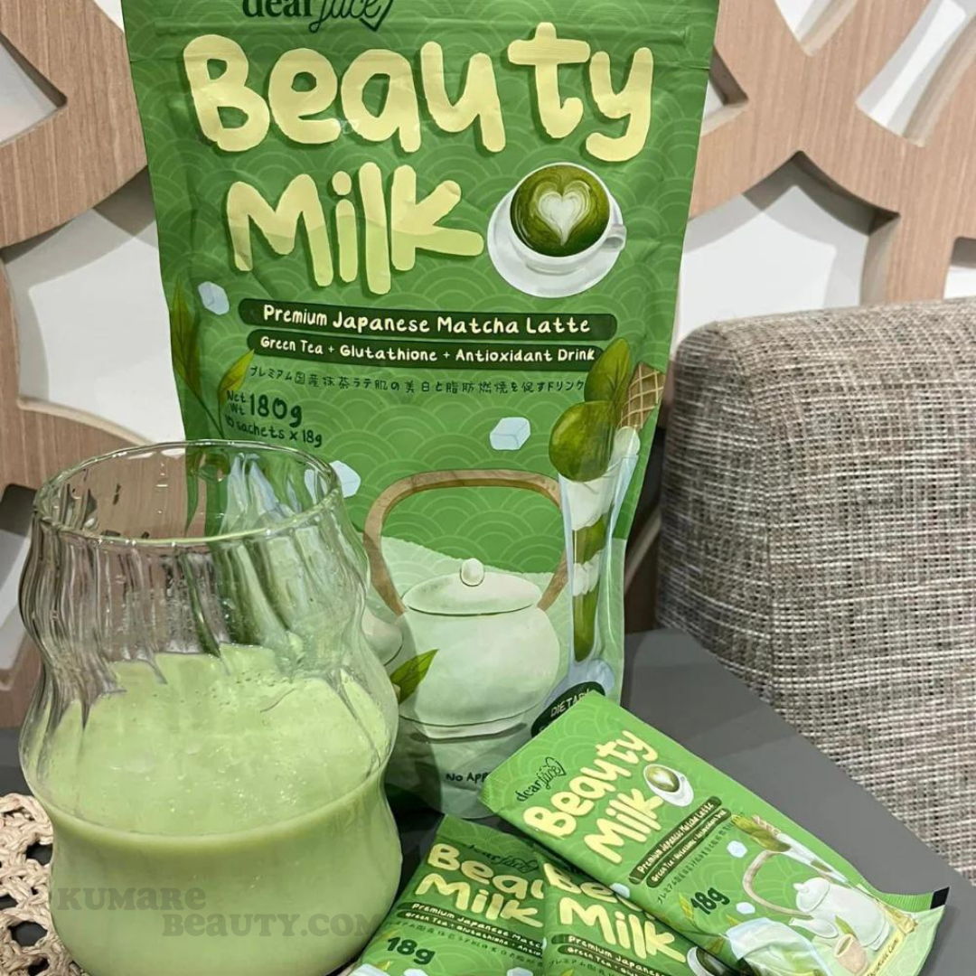 Dear Face Beauty Milk Premium Japanese Matcha Latte