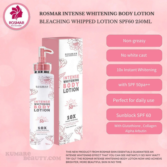 ROSMAR Intense Whitening Body Lotion 250ml