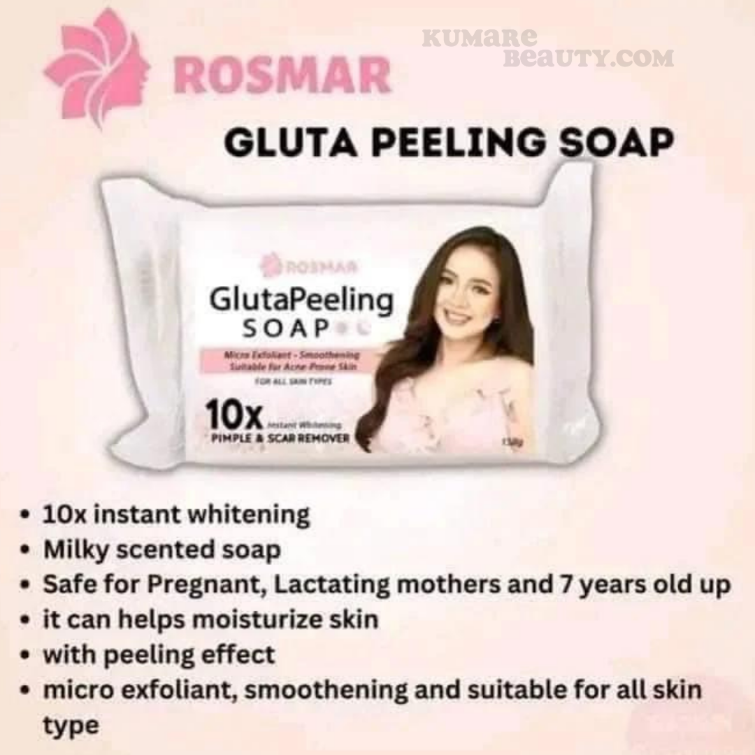 Rosmar Gluta Peeling Soap 2 Bars