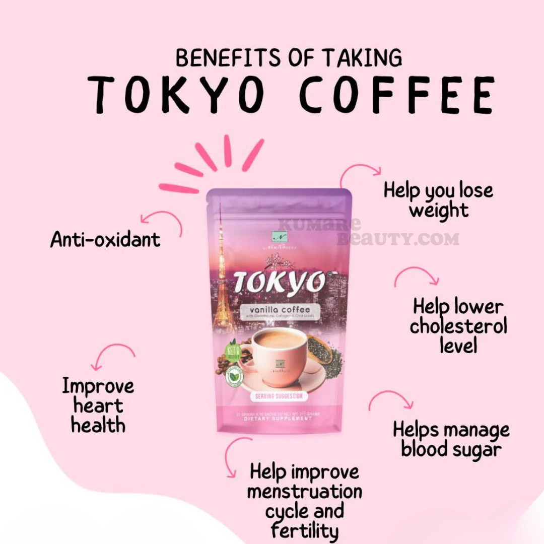 Namiroseus Tokyo Vanilla Coffee 21g x 10 Sachets