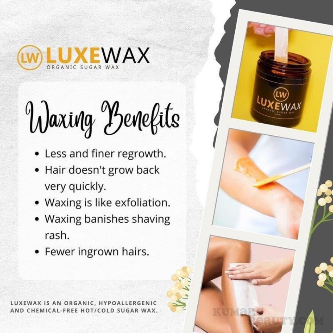 Luxe Wax Organic Sugar Wax 350g