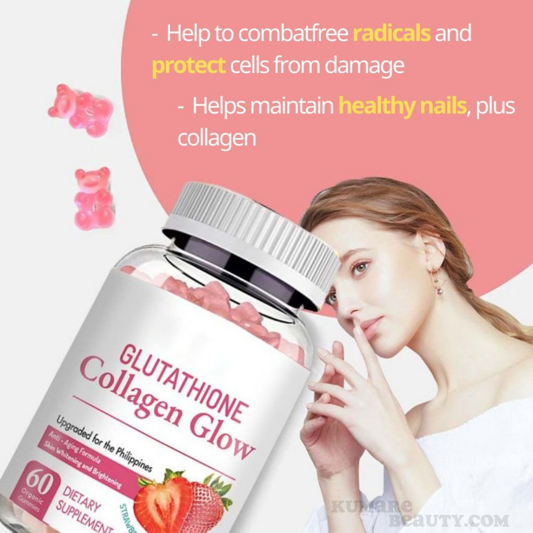 Nature Glow Glutathione Collagen Glow Gummies