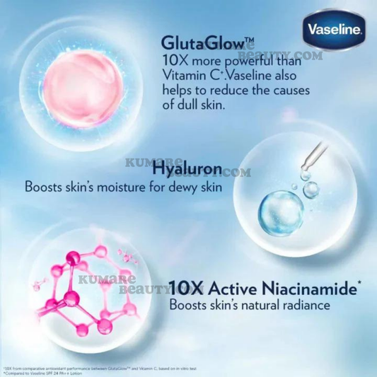 Vaseline Gluta-Yha Serum Burst Lotion Dewy Radiance 330 ml