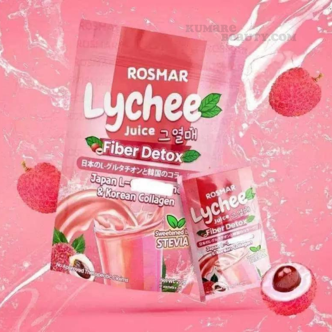 Rosmar Lychee Juice Fiber Detox