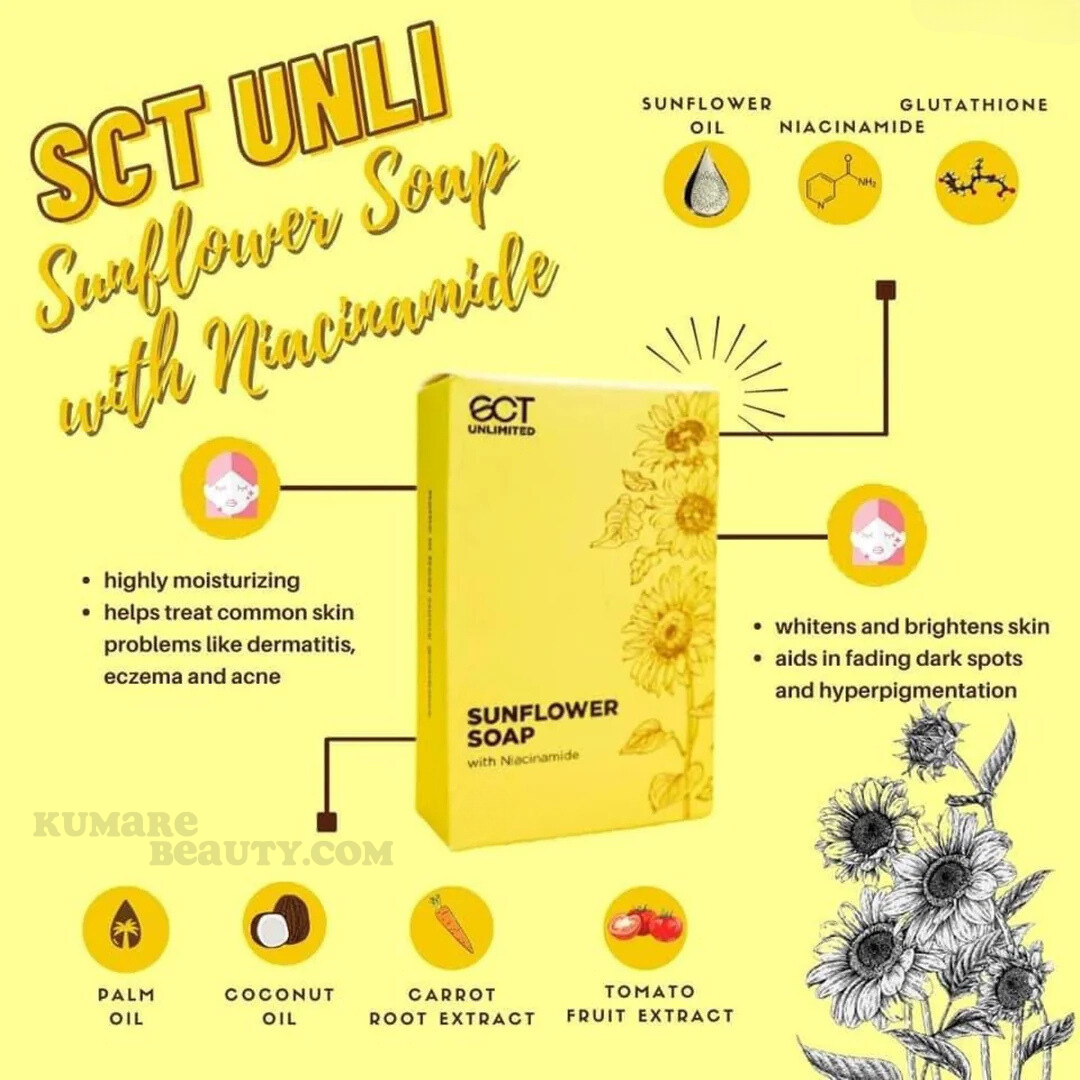 SCT Niacinamide Sunflower Soap 100g