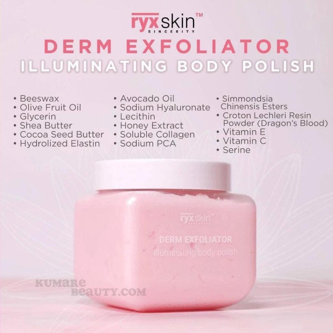 Ryx Derm Exfoliator Illuminating Body Polish 370g