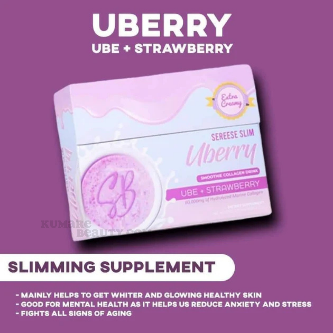 Sereese Slim Uberry Collagen Drink 10 sachets x 21g