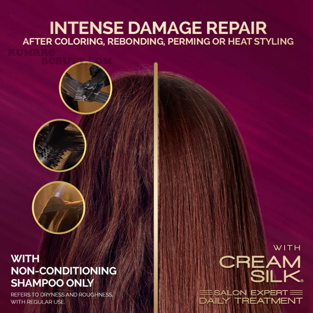 Cream Silk Daily Treatment Keratin Rebond Straight 650mL