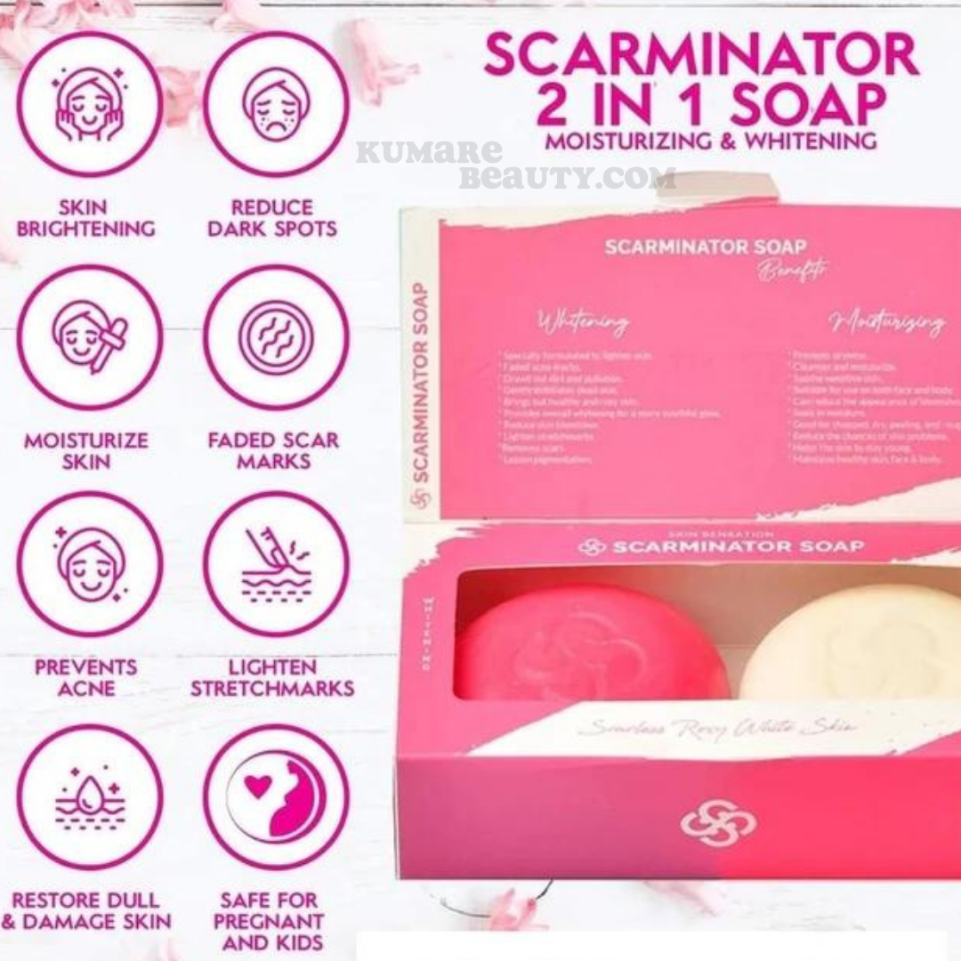 Skin Sensation Scarminator Soap 2 in 1