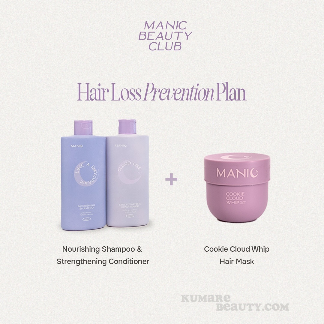 Manic Beauty Hair Shampoo, Conditioner, Hair Mask Trio Combo