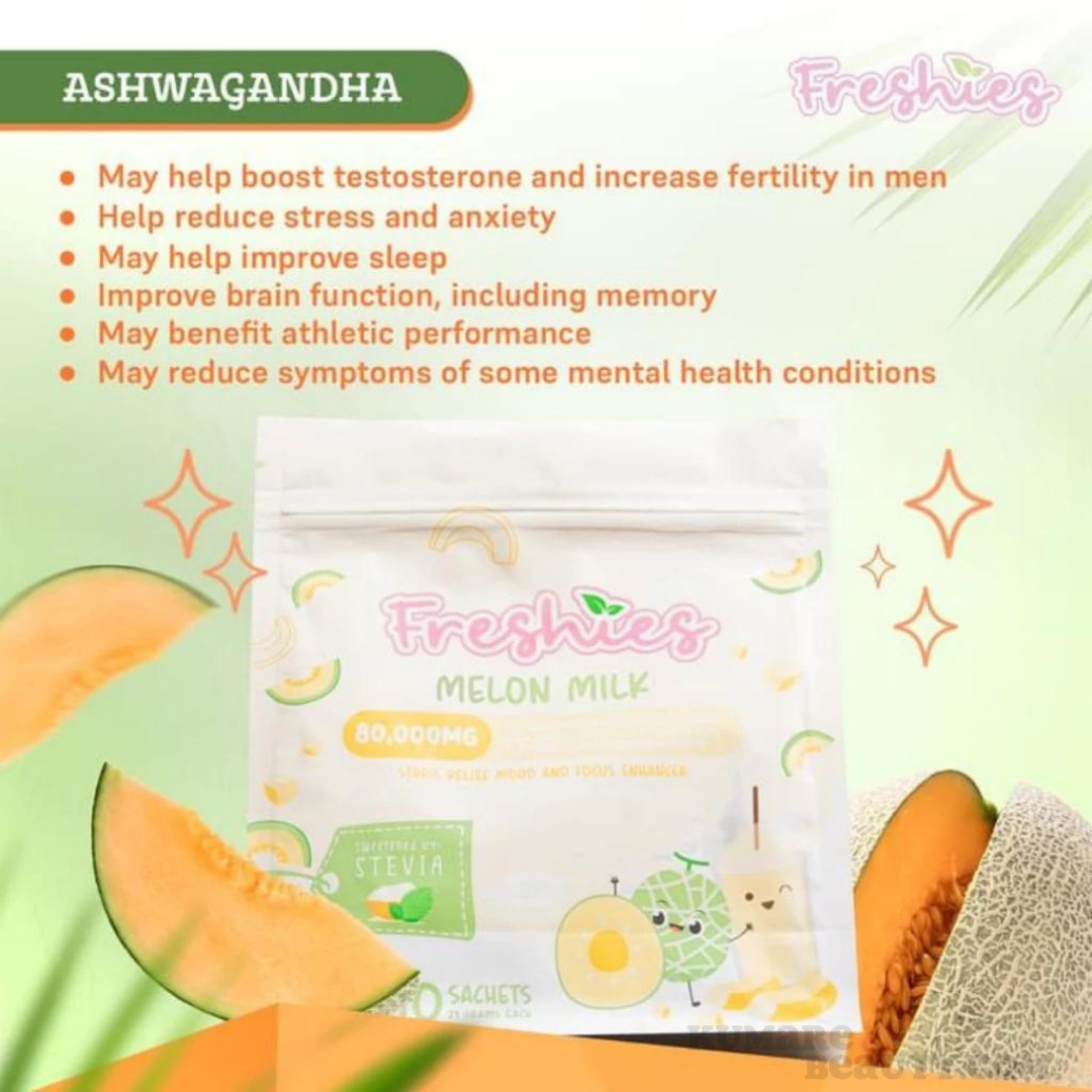 Freshies Melon Milk Collagen Drink by Juju Glow 10 Sachets