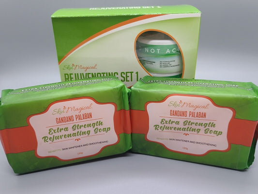 (2bars) Skin Magical Extra Strength Rejuvenating Soap- Set #1 Soap