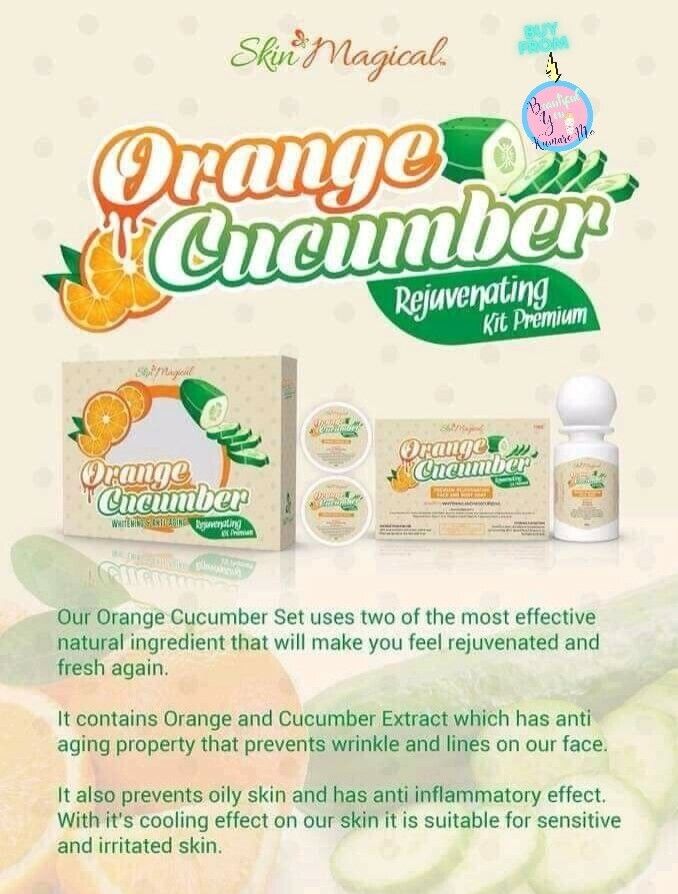 Skin Magical Orange Cucumber Set