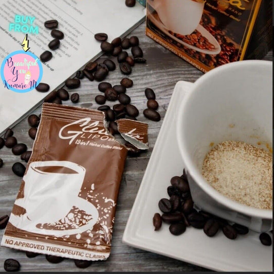 GlutaLipo 12in1 Herbal Coffee Blend Whitening & Slimming