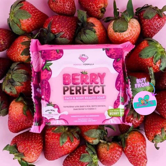 2 bars Perfect Formula BERRY Perfect Face & Body Soap 100g
