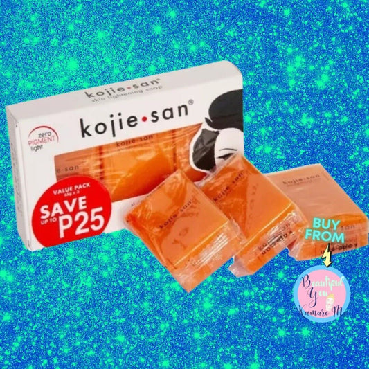 KojieSan Kojic Acid Soap 65g 3 bars per pack