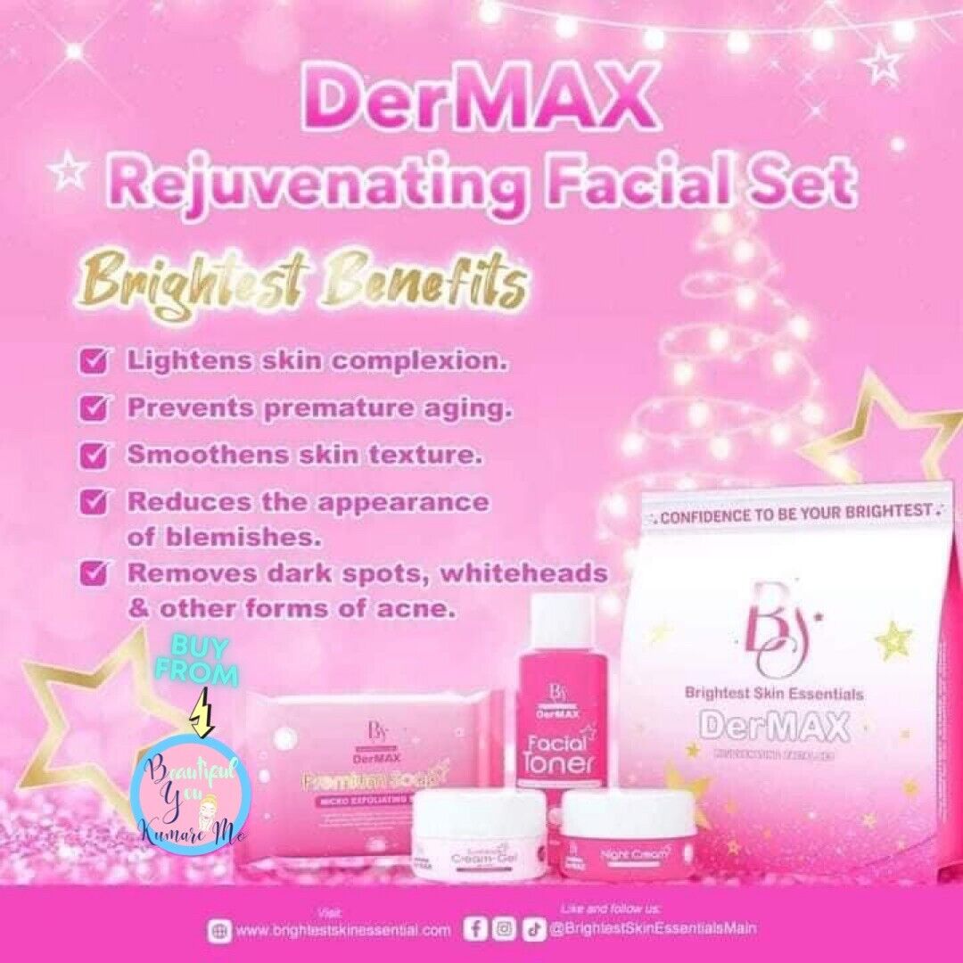 Brightest Skin Essentials DerMax Rejuvenating Set