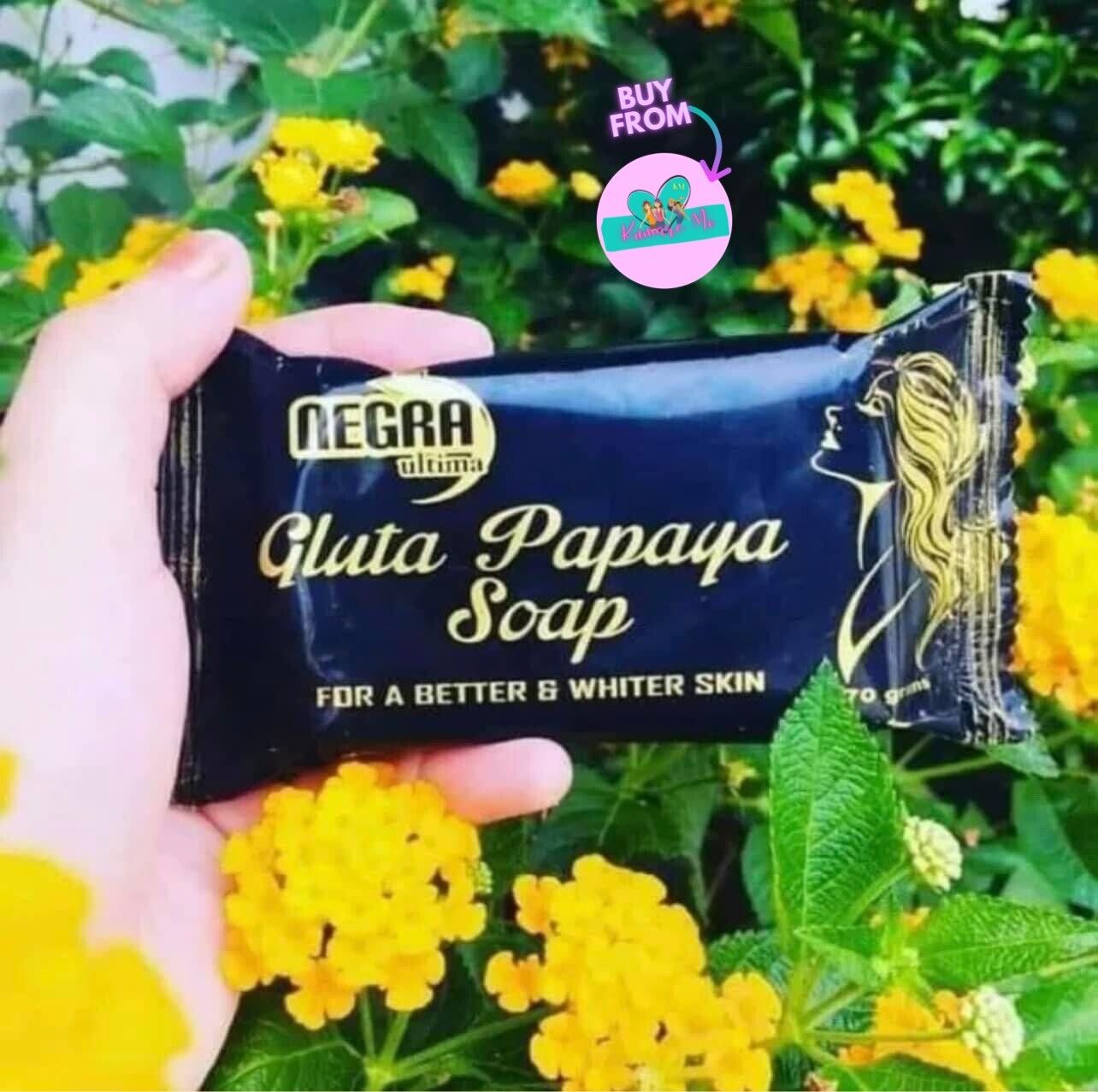 Negra Ultima Gluta Papaya Soap 70g X 6BAR /PACK