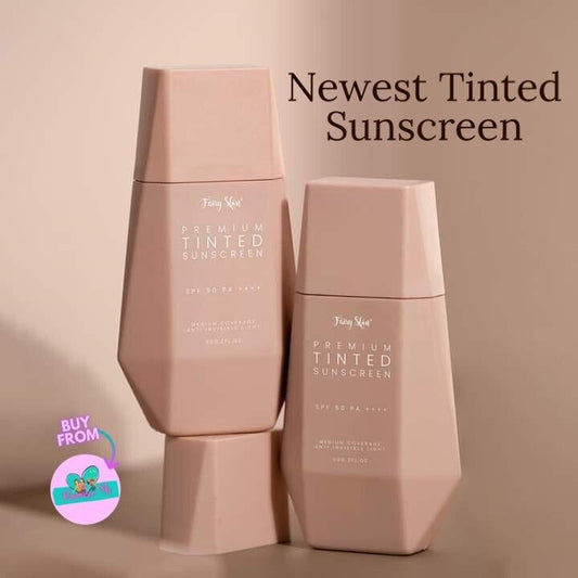 Fairy Skin Premium Tinted Sunscreen SPF 50 PA+++, 50g