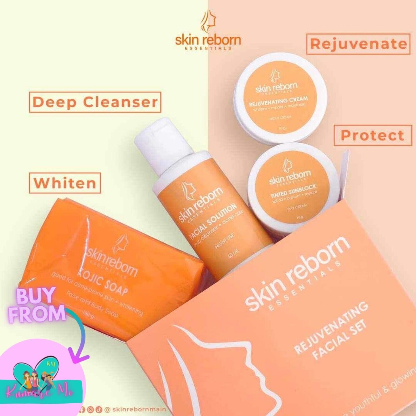 Skin Reborn Essentials Rejuvenating Beauty Set