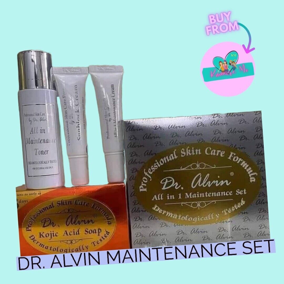 Dr. Alvin All-in-1 Maintenance Set 100% Authentic