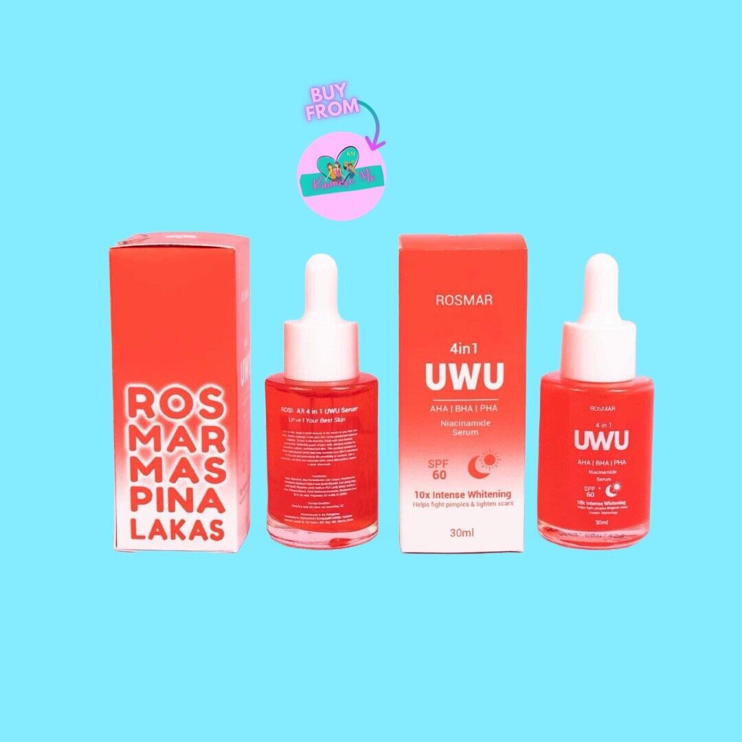 Rosmar UWU 4 in 1 Serum 1oz. [2 Bottles]