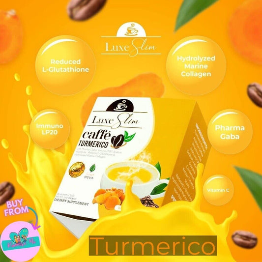 Luxe Slim Caffe Turmerico, 21g X 10 Sachets