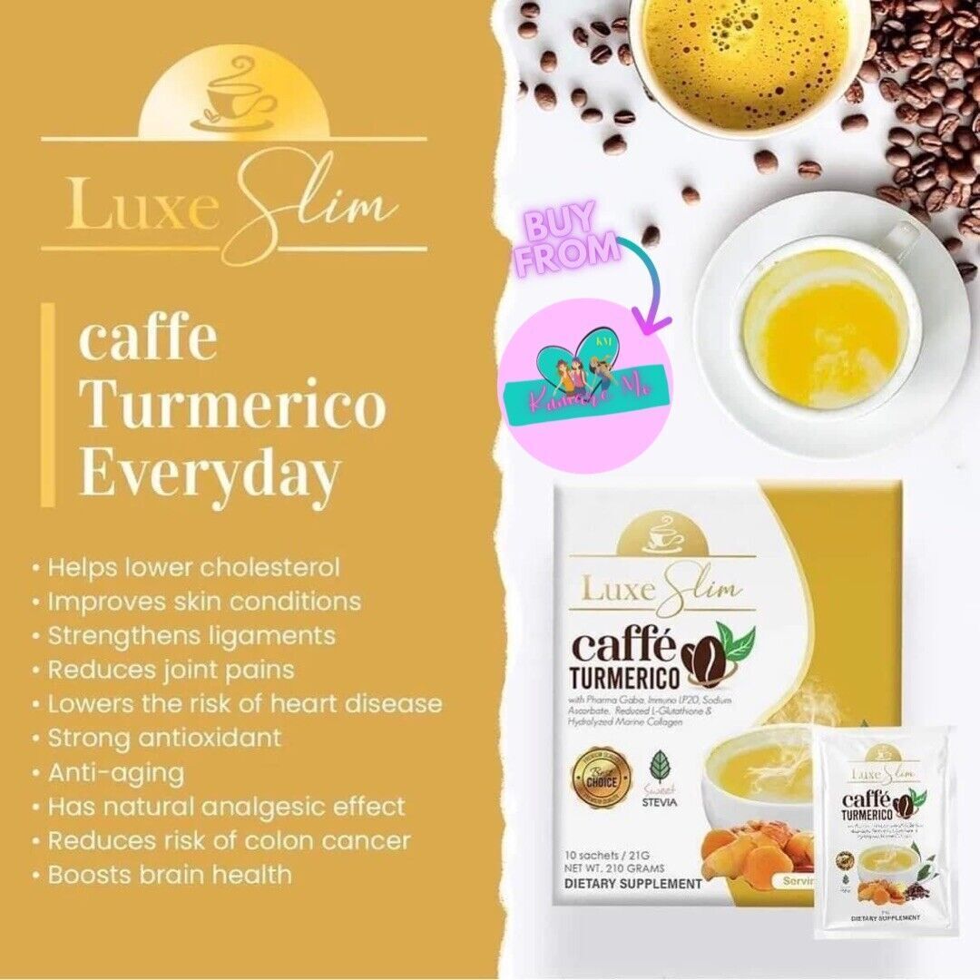 Luxe Slim Caffe Turmerico, 21g X 10 Sachets