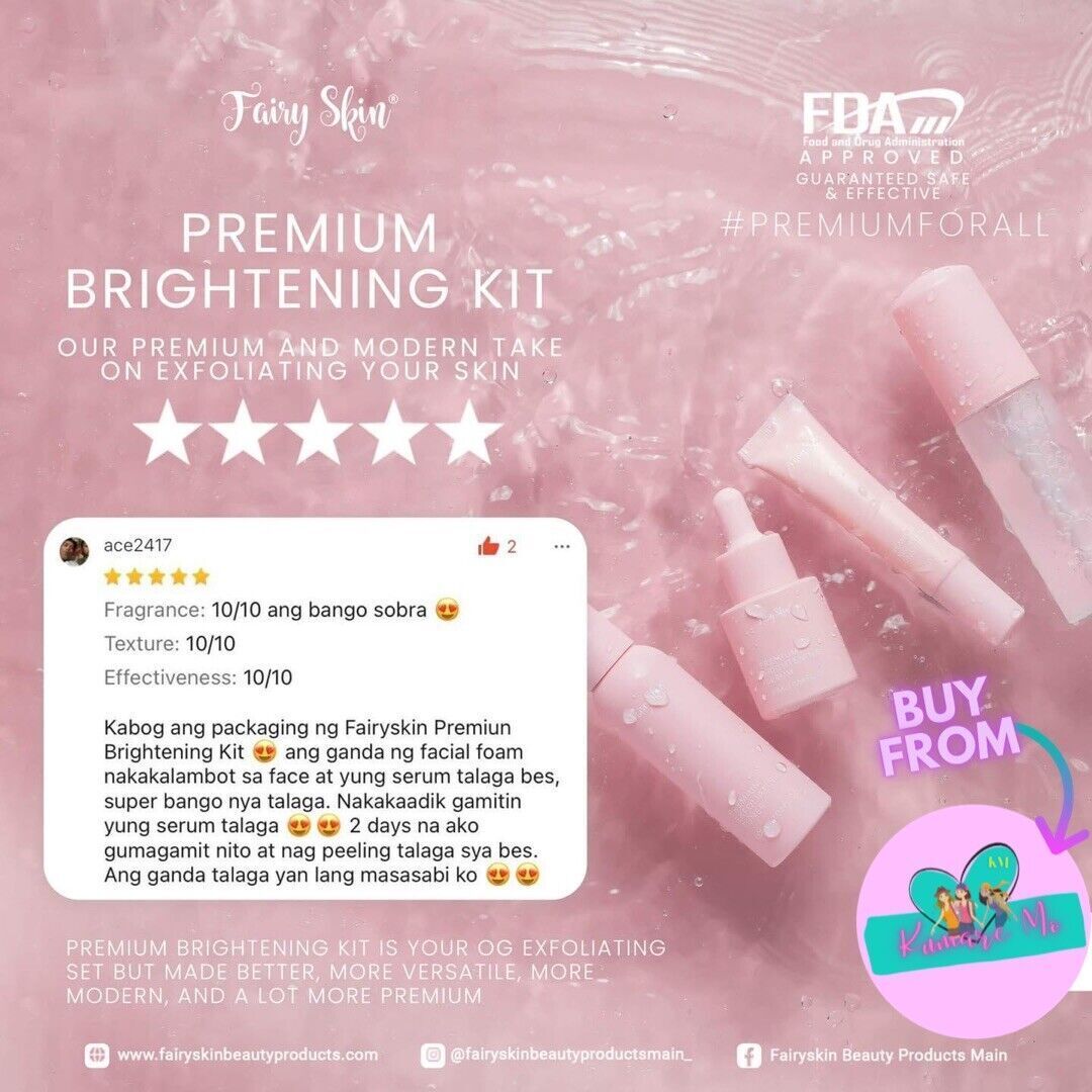 Fairy Skin Premium Brightening Kit