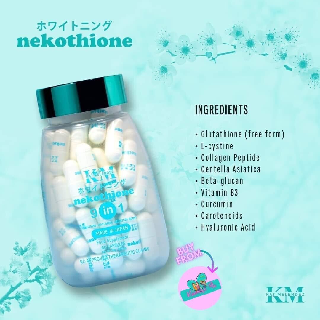 Nekothione 9 IN 1  By Kath Melendez, 60 Capsules