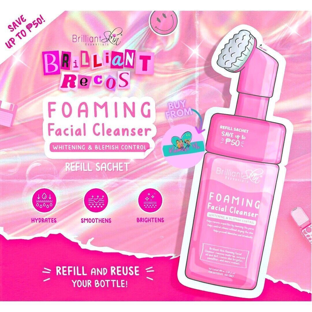 Brilliant Skin Essentials Foaming Facial Cleanser Refill