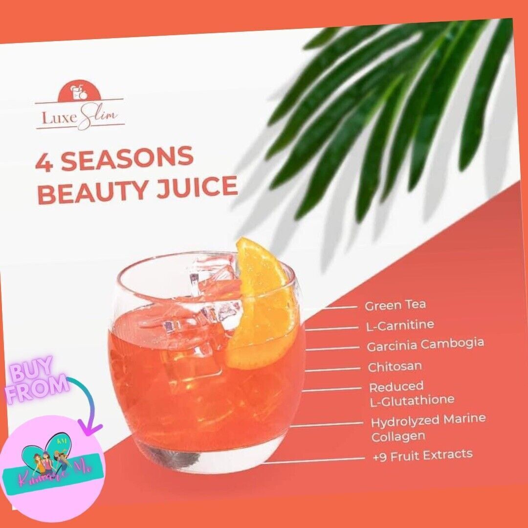 Luxe Slim 4 Seasons Beauty JUICE (10 Sachets) 21g Each