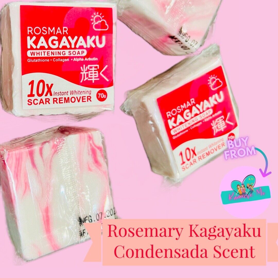 Rosmar Kagayaku Bleaching Soap Condensada Scent (2bars)