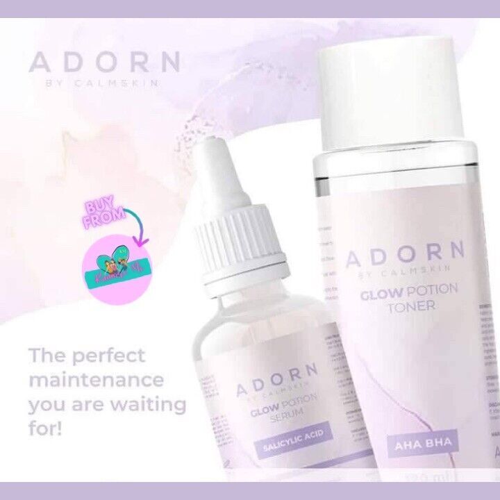 Adorn Glow Potion Duo , Adorn Serum 30ml & Adorn Toner 120ml.