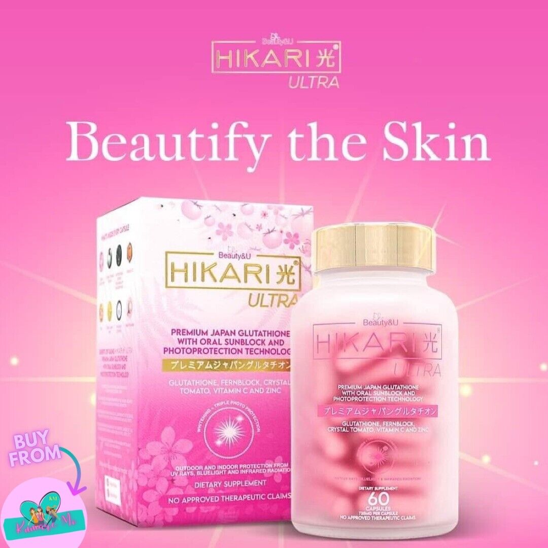 BEAUTY&U Hikari Ultra Japan Glutathione with Oral Sunblock