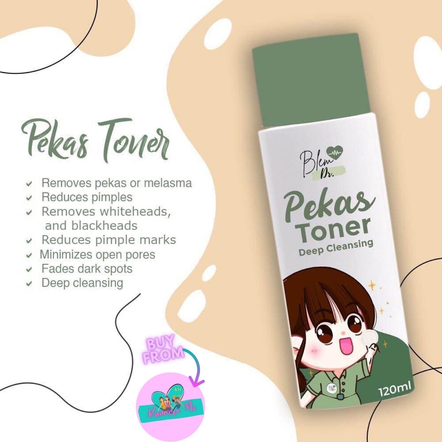 BLEM DR Pekas Melasma TONER 120ML