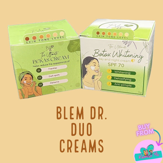 Blem Dr. Pekas & Botox Whitening Duo Cream