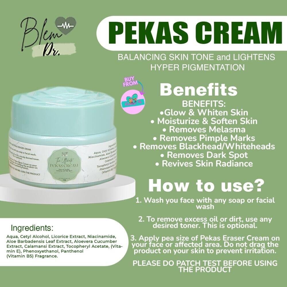 Blem Dr. Pekas & Botox Whitening Duo Cream