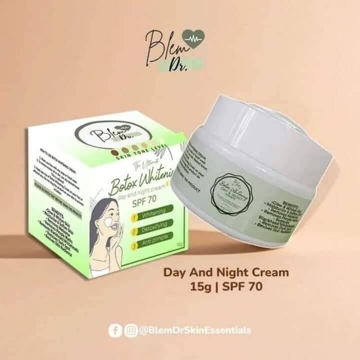 Blem Dr. Pekas & Botox Whitening Duo Cream