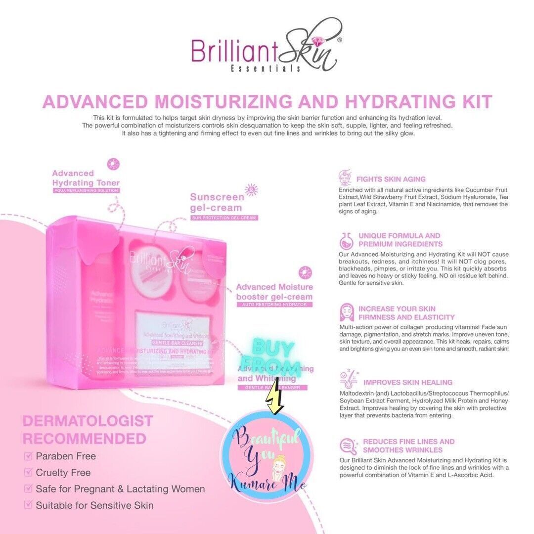 Brilliant Skin Essentials Advanced Moisturizing&Hydrating Kit