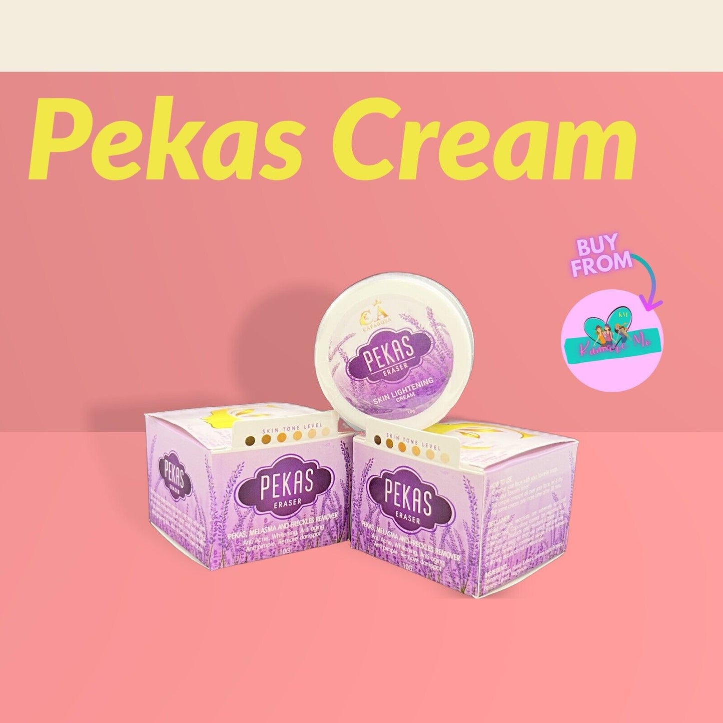 Capadosa Pekas Eraser Cream 10g (2x)