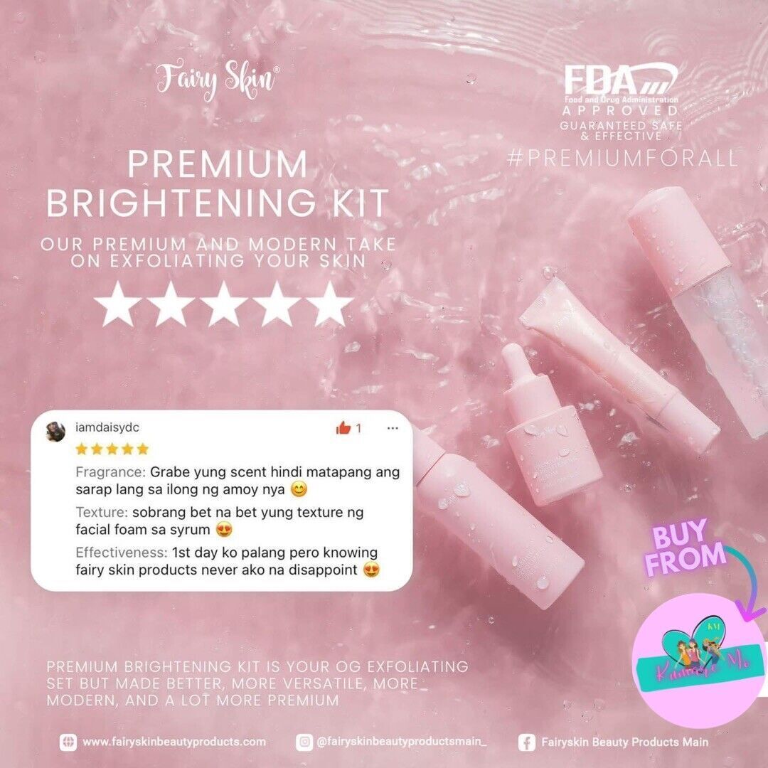 Fairy Skin Premium Brightening Kit