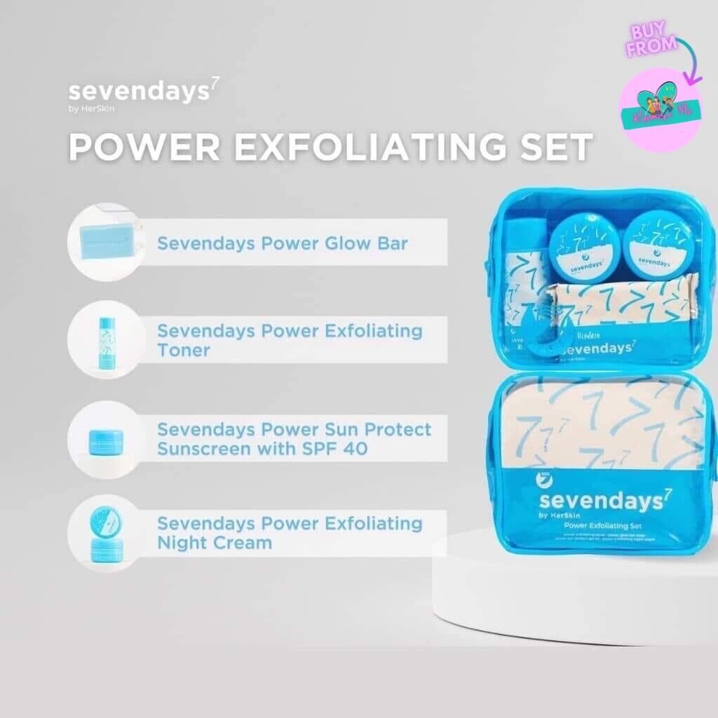 Her Skin Seven Days Power Exfoliating Set