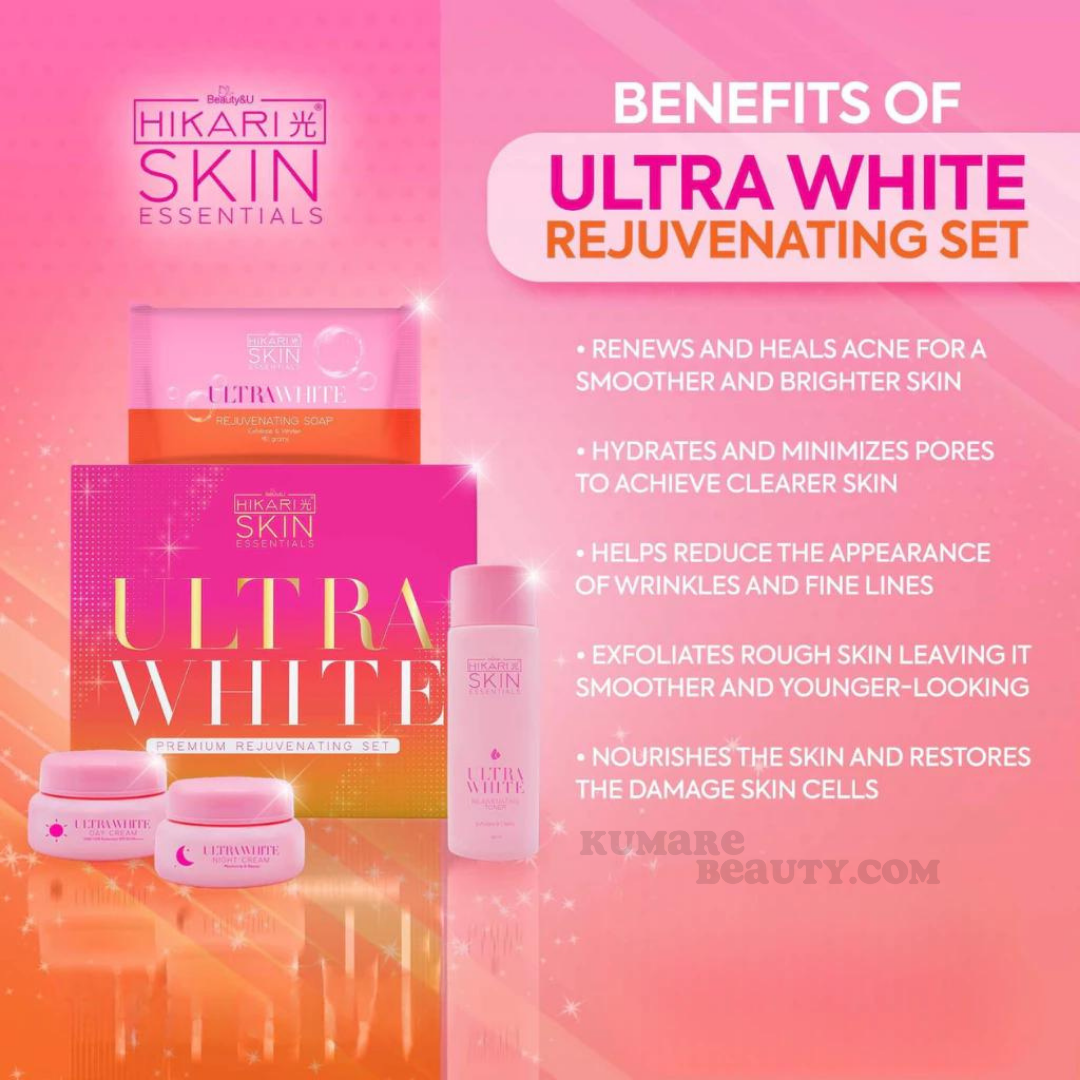 Hikari Skin Ultra White Rejuvenating Set