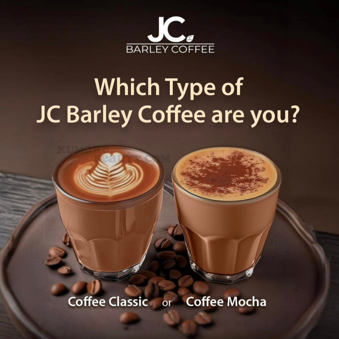 JC Premiere Organic Barley Coffee Mocha