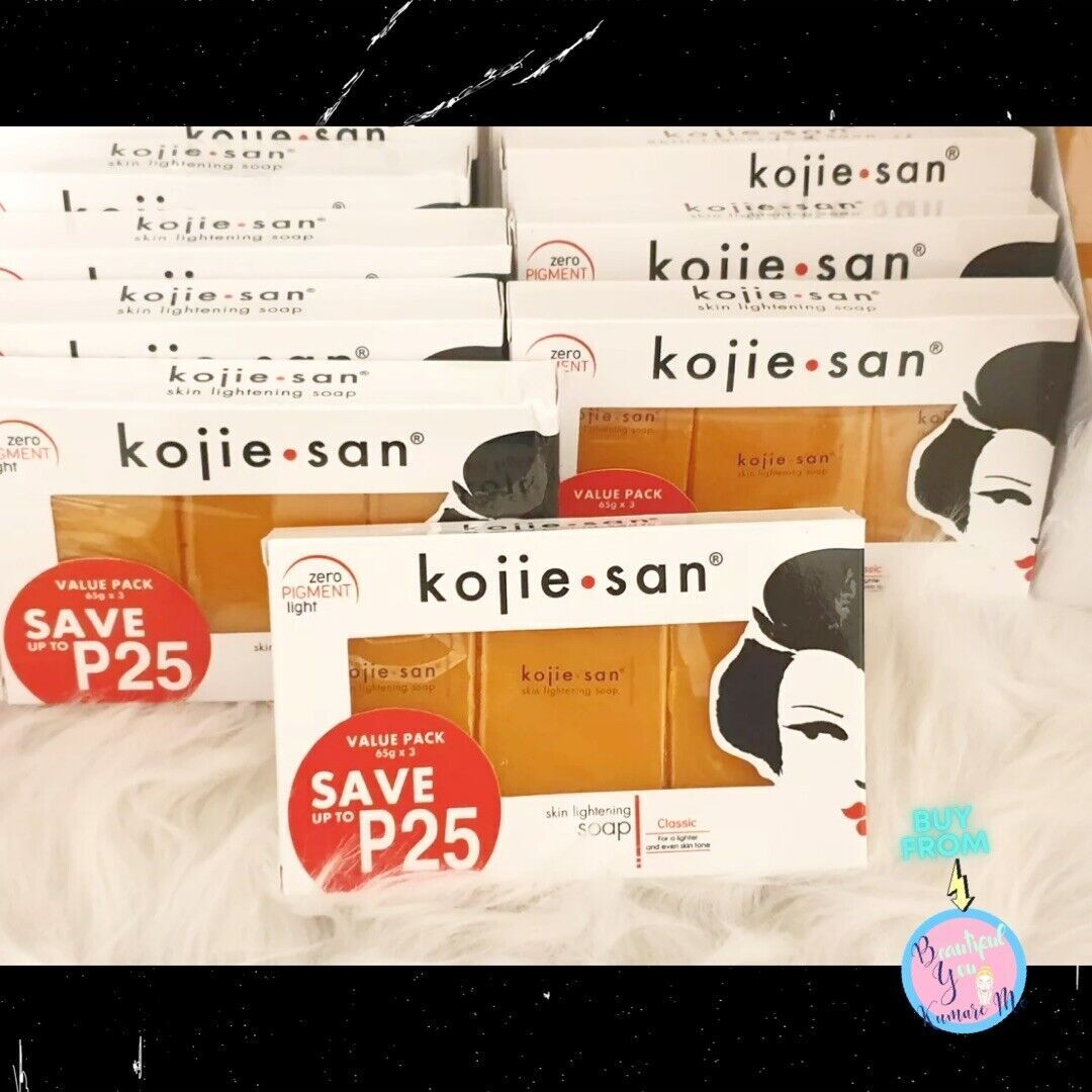 KojieSan Kojic Acid Soap 65g 3 bars per pack